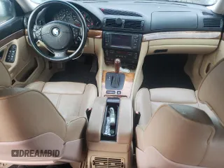 2001 BMW 7 Series 740iA with VIN WBAGG83471DN86209, listed as a Copart auction lot 82451574 with 155,391 mi miles and Clean Title. Bid and sale history available at carsss.com. Image 8.