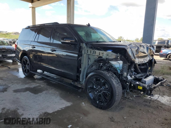 2024 Ford Expedition Max Limited z VIN 1FMJK2A80REA22008, wystawiony jako Copart lot #77822164 z przebiegiem 6 264 mil mil oraz Nie do naprawy • Non repairable. Historia ofert i sprzedaży dostępna na DreamBid. Obrazek 4.