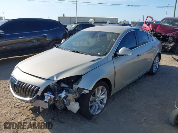 2014 Buick Regal with VIN 2G4GK5EX3E9219488, listed as a IAAI auction lot 41464076 with 110,728 mi miles. Bid and sale history available at carsss.com. Image 17.