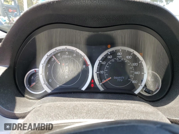 2012 Acura TSX Technology with VIN JH4CU2F62CC020728, listed as a Copart auction lot 54887045 with 66,977 mi miles and Salvage title. Bid and sale history available at DreamBid. Image 9.