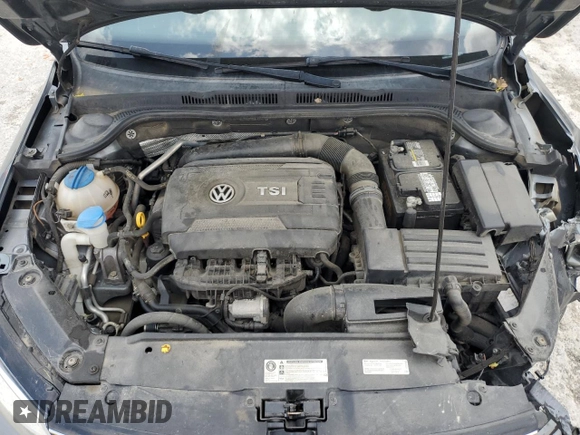2017 Volkswagen Jetta Sport with VIN 3VWD17AJ9HM405584, listed as a Copart auction lot 57512375 with 128,484 mi miles and Salvage title. Bid and sale history available at DreamBid. Image 11.