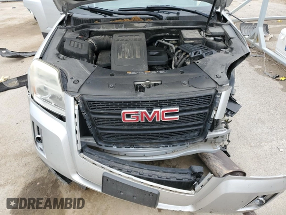 2013 GMC Terrain SLE with VIN 2GKALMEK3D6247981, listed as a Copart auction lot 57521575 with Not provided miles and Salvage title. Bid and sale history available at DreamBid. Image 12.