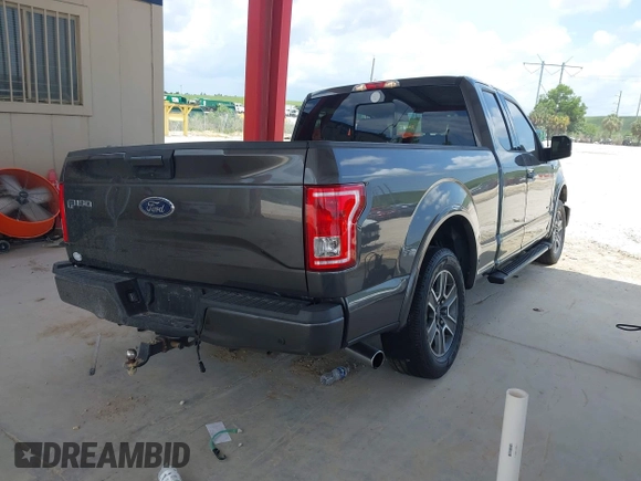 2015 Ford F-150 XL with VIN 1FTEX1CP2FFB95489, listed as a IAAI auction lot 42463991 with 164,981 mi miles and . Bid and sale history available at DreamBid. Image 4.