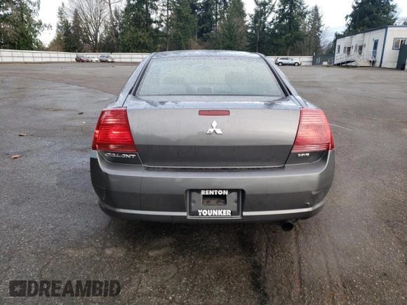 2004 Mitsubishi Galant LS with VIN 4A3AB36S24E109638, listed as a Copart auction lot 81422954 with 59,236 mi miles and Clean Title. Bid and sale history available at carsss.com. Image 6.