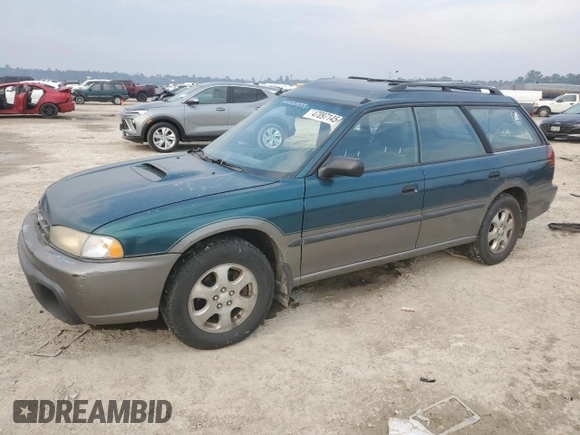 1998 Subaru Legacy Outback with VIN 4S3BG6859W7608512, listed as a Copart auction lot 47097145 with 274,288 mi miles and Salvage title. Bid and sale history available at DreamBid. Image 1.