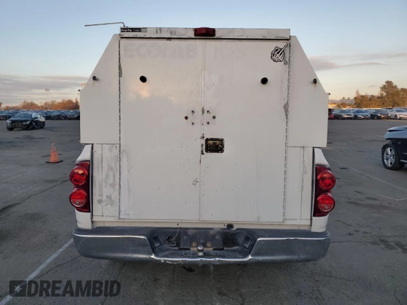 2007 Dodge 1500 SLT with VIN 1D7HA16P57J625174, listed as a Copart auction lot 88729685 with 260,745 mi miles and Salvage Title. Bid and sale history available at DreamBid. Image 6.