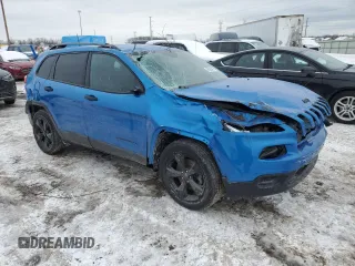 2017 Jeep Cherokee Altitude z VIN 1C4PJMAS8HW651372, wystawiony jako Copart lot #46020415 z przebiegiem 96 850 mil mil oraz Czysty tytuł • Clean title. Historia ofert i sprzedaży dostępna na DreamBid. Obrazek 4.