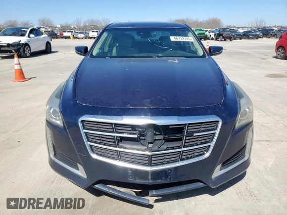 2015 Cadillac CTS Luxury RWD with VIN 1G6AR5SX7F0130189, listed as a Copart auction lot 48712145 with 171,133 mi miles and Clean Title. Bid and sale history available at DreamBid. Image 5.