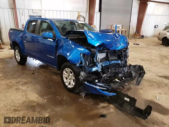 2021 Chevrolet Colorado 4WD LT with VIN 1GCGTCEN7M1175387, listed as a Copart auction lot 53794615 with Not provided miles and Non repairable. Bid and sale history available at DreamBid. Image 13.