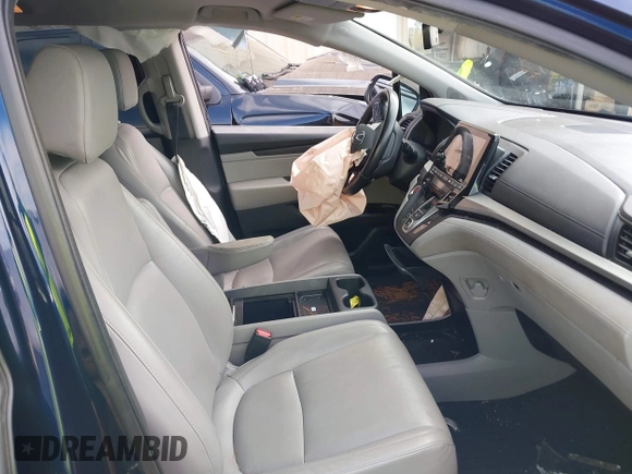 2019 Honda Odyssey EX-L with VIN 5FNRL6H72KB090503, listed as a IAAI auction lot 40958508 with 101,597 mi miles. Bid and sale history available at carsss.com. Image 5.