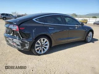 2019 Tesla Model 3 Mid Range with VIN 5YJ3E1EA0KF345393, listed as a Copart auction lot 51508305 with 38,903 mi miles and Salvage Title. Bid and sale history available at DreamBid. Image 3.