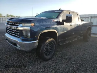 2020 Chevrolet Silverado 3500HD LTZ with VIN 1GC4YUEY9LF222764, listed as a Copart auction lot 73893124 with 0 mi miles and Salvage Title. Bid and sale history available at carsss.com. Image 1.