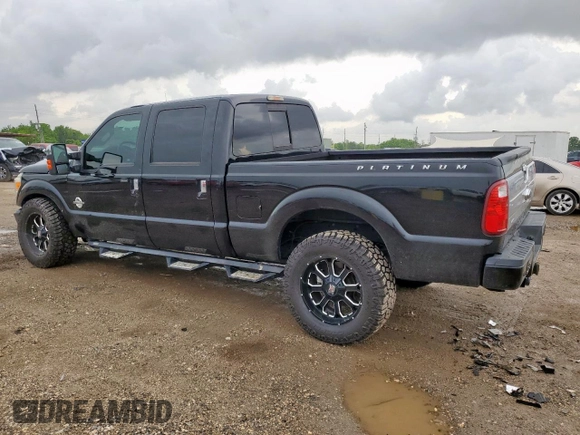 2016 Ford F-250 Lariat with VIN 1FT7W2BT4GEA20703, listed as a Copart auction lot 60414485 with 164,936 mi miles and Salvage title. Bid and sale history available at DreamBid. Image 2.