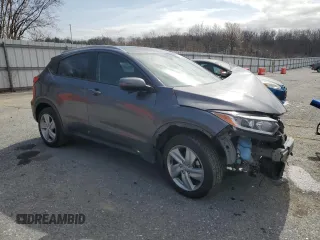 2020 Honda HR-V EX with VIN 3CZRU6H57LM711141, listed as a Copart auction lot 49109605 with 0 mi miles and Salvage Title. Bid and sale history available at carsss.com. Image 4.