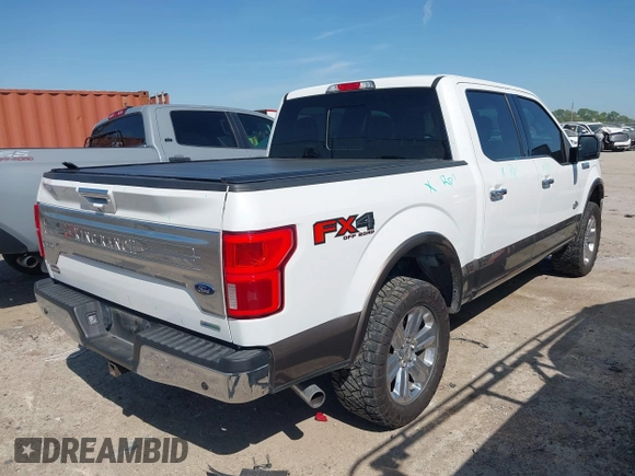 2020 Ford F-150 XL with VIN 1FTEW1E42LFC22448, listed as a IAAI auction lot 41979068 with 114,681 mi miles and . Bid and sale history available at DreamBid. Image 4.