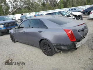 2015 Cadillac CTS Luxury RWD with VIN 1G6AR5SX0F0115632, listed as a Copart auction lot 45395555 with 140,119 mi miles and Salvage Title. Bid and sale history available at DreamBid. Image 2.