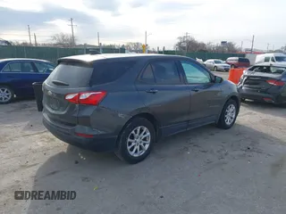 2019 Chevrolet Equinox LS with VIN 3GNAXHEV2KS564335, listed as a IAAI auction lot 41707806 with 131,694 mi miles and . Bid and sale history available at carsss.com. Image 4.