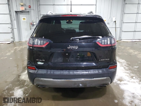 2019 Jeep Cherokee Limited with VIN 1C4PJMDX0KD395092, listed as a Copart auction lot 84026464 with 85,675 mi miles and Salvage title. Bid and sale history available at DreamBid. Image 6.