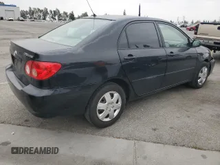 2006 Toyota Corolla CE with VIN JTDBR32E260096828, listed as a Copart auction lot 54001655 with 207,003 mi miles and Salvage Title. Bid and sale history available at DreamBid. Image 3.