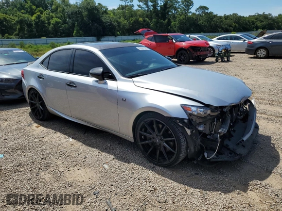 2016 Lexus IS 300/350 with VIN JTHCM1D20G5004211, listed as a Copart auction lot 64591185 with 51,202 mi miles and Salvage title. Bid and sale history available at DreamBid. Image 4.