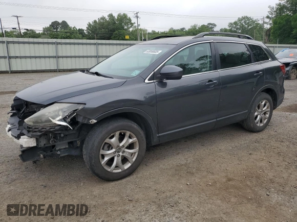 2014 Mazda CX-9 Touring with VIN JM3TB2CA4E0443645, listed as a Copart auction lot 53856685 with 163,271 mi miles and Salvage Title. Bid and sale history available at carsss.com. Image 1.