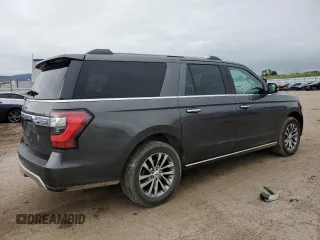 2018 Ford Expedition Max Limited with VIN 1FMJK2AT5JEA61055, listed as a Copart auction lot 59604715 with 122,390 mi miles and Clean title. Bid and sale history available at DreamBid. Image 3.