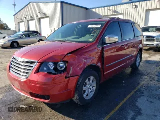 2010 Chrysler Town & Country Touring with VIN 2A4RR5DX0AR126071, listed as a Copart auction lot 73218393 with 217,701 mi miles and Salvage Title. Bid and sale history available at carsss.com. Image 1.