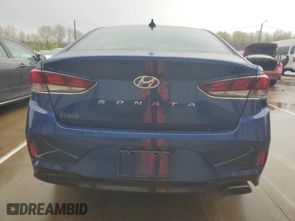 2018 Hyundai Sonata Sport with VIN 5NPE34AF0JH630743, listed as a Copart auction lot 51746945 with 83,077 mi miles and Salvage Title. Bid and sale history available at carsss.com. Image 6.