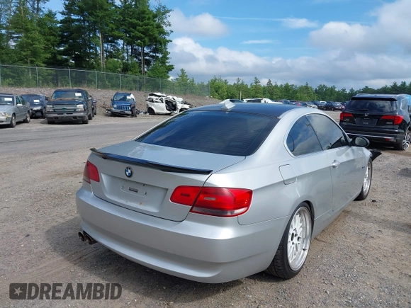 2007 BMW 3 Series 328xi with VIN WBAWC33587PC86076, listed as a IAAI auction lot 42695543 with 158,141 mi miles and . Bid and sale history available at DreamBid. Image 4.