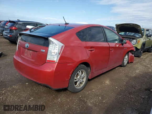 2010 Toyota Prius II with VIN JTDKN3DU7A0025780, listed as a Copart auction lot 54323255 with 332,314 mi miles and Clean Title. Bid and sale history available at carsss.com. Image 3.