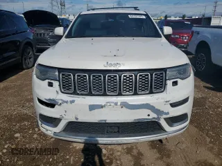 2017 Jeep Grand Cherokee Summit with VIN 1C4RJFJT9HC736624, listed as a Copart auction lot 62197245 with 217,469 mi miles and Salvage title. Bid and sale history available at DreamBid. Image 5.
