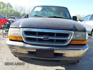 1999 Ford Ranger XL with VIN 1FTYR10C2XUA03848, listed as a IAAI auction lot 42016634 with 79,575 mi miles. Bid and sale history available at carsss.com. Image 6.