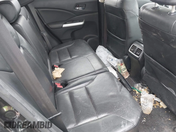 2015 Honda CR-V EX-L with VIN 2HKRM3H76FH513960, listed as a IAAI auction lot 40580780 with Not Provided miles. Bid and sale history available at carsss.com. Image 8.