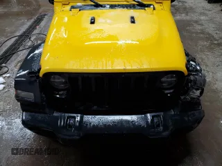 2020 Jeep Wrangler Unlimited Sport Altitude with VIN 1C4HJXDG4LW284590, listed as a Copart auction lot 84806434 with 88,887 mi miles and Salvage title. Bid and sale history available at DreamBid. Image 12.