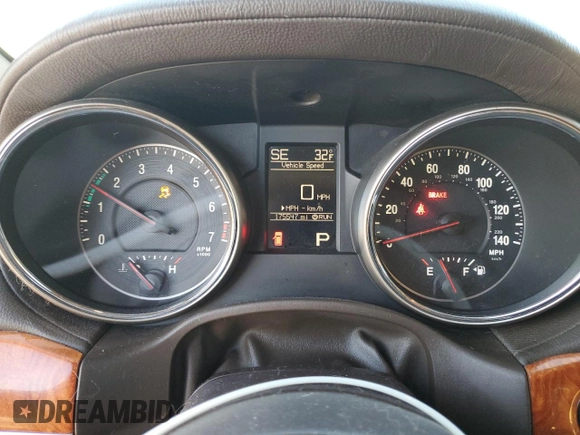 2011 Jeep Grand Cherokee Overland with VIN 1J4RS6GG9BC629680, listed as a Copart auction lot 83861474 with 175,547 mi miles and Salvage Title. Bid and sale history available at DreamBid. Image 9.