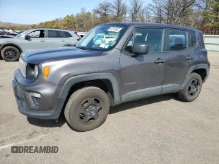 2019 Jeep Renegade Sport with VIN ZACNJBAB9KPK92966, listed as a Copart auction lot 48418345 with 70,177 mi miles and Salvage Title. Bid and sale history available at carsss.com. Image 1.