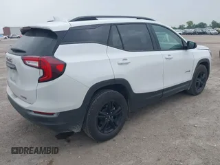 2024 GMC Terrain AT4 with VIN 3GKALYEG6RL311758, listed as a IAAI auction lot 42278713 with 14,701 mi miles and . Bid and sale history available at DreamBid. Image 4.