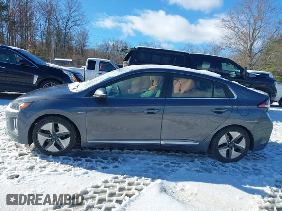 2020 Hyundai Ioniq Limited with VIN KMHC05LC0LU207948, listed as a IAAI auction lot 41259788 with 46,189 mi miles and . Bid and sale history available at DreamBid. Image 15.