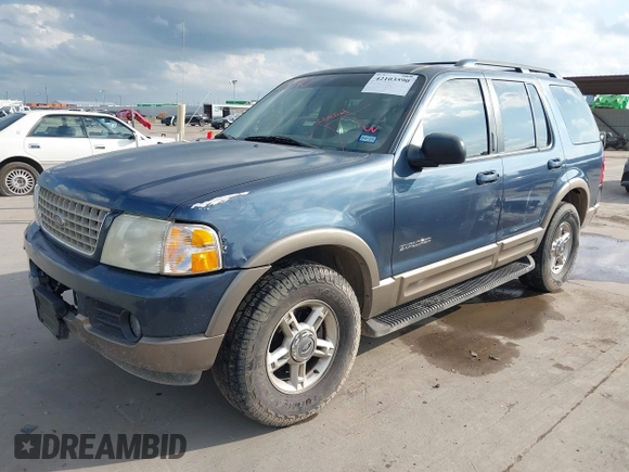 2002 Ford Explorer Eddie Bauer с VIN 1FMZU64E12ZB38127, выставлен на аукционе IAAI как лот 42103590 с пробегом 214 100 миль миль и . История ставок и продаж доступна на DreamBid. Изображение 17.