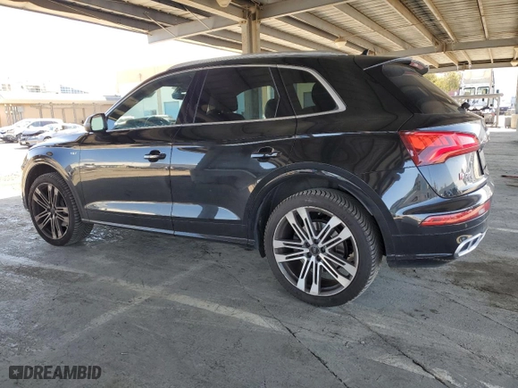 2018 Audi SQ5 Premium Plus with VIN WA1A4AFY6J2173825, listed as a Copart auction lot 51458755 with 77,838 mi miles and Salvage Title. Bid and sale history available at carsss.com. Image 2.
