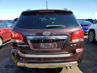 2013 Kia Sorento SX with VIN 5XYKWDA20DG318621, listed as a Copart auction lot 49389175 with 168,411 mi miles and Clean Title. Bid and sale history available at carsss.com. Image 6.