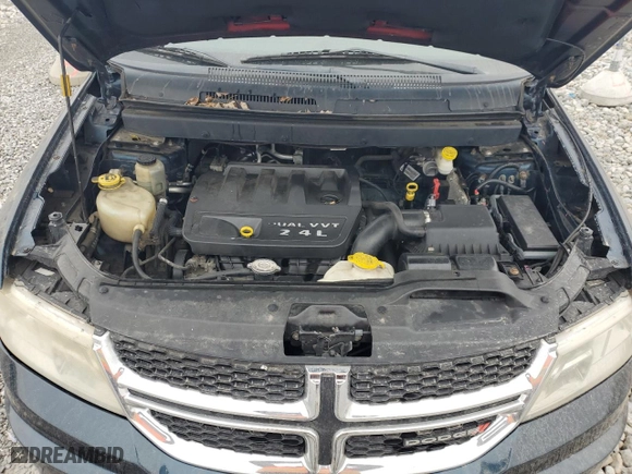 2013 Dodge Journey SE with VIN 3C4PDCAB3DT529570, listed as a Copart auction lot 46856435 with 269,656 mi miles and Clean Title. Bid and sale history available at carsss.com. Image 12.