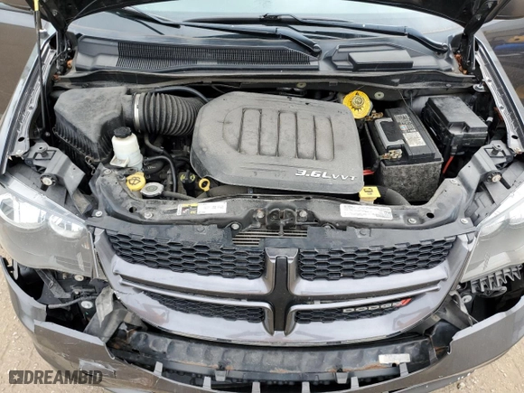 2018 Dodge Grand Caravan GT with VIN 2C4RDGEG7JR313824, listed as a Copart auction lot 73518374 with 153,874 mi miles and Salvage Title. Bid and sale history available at carsss.com. Image 12.