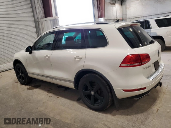 2012 Volkswagen Touareg Sport with VIN WVGFK9BP3CD002756, listed as a Copart auction lot 53378665 with 149,918 mi miles and Clean title. Bid and sale history available at DreamBid. Image 2.
