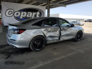 2025 Honda Civic Sport z VIN 2HGFE2F53SH549542, wystawiony jako Copart lot #54996415 z przebiegiem 5 000 mil mil oraz Szkoda całkowita • Salvage title. Historia ofert i sprzedaży dostępna na DreamBid. Obrazek 3.
