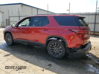 2023 Chevrolet Traverse RS z VIN 1GNERJKW0PJ253849, wystawiony jako Copart lot #50957185 z przebiegiem Nie podano mil oraz Nie do naprawy • Non repairable. Historia ofert i sprzedaży dostępna na DreamBid. Obrazek 2.