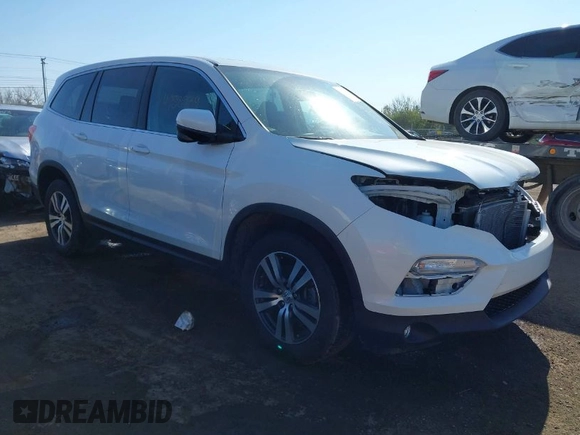 2016 Honda Pilot EX-L with VIN 5FNYF6H5XGB066295, listed as a IAAI auction lot 42063630 with 156,734 mi miles. Bid and sale history available at carsss.com. Image 1.