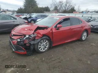 2023 Toyota Camry LE with VIN 4T1C11AKXPU167917, listed as a Copart auction lot 47732915 with 64,395 mi miles and Salvage Title. Bid and sale history available at carsss.com. Image 1.