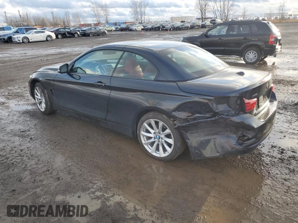 2014 BMW 4 Series 428i xDrive with VIN WBA3V9C52EPR69191, listed as a Copart auction lot 83148904 with 78,853 mi miles and Salvage Title. Bid and sale history available at DreamBid. Image 2.
