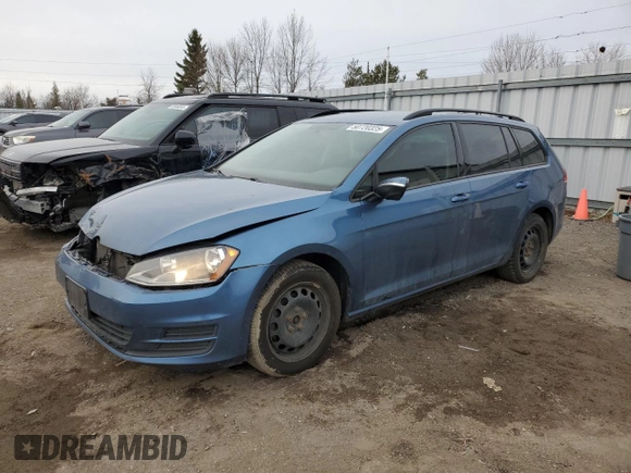 2017 Volkswagen Golf SportWagen S with VIN 3VW017AU5HM507991, listed as a Copart auction lot 50720325 with 220,396 mi miles and Clean Title. Bid and sale history available at carsss.com. Image 1.